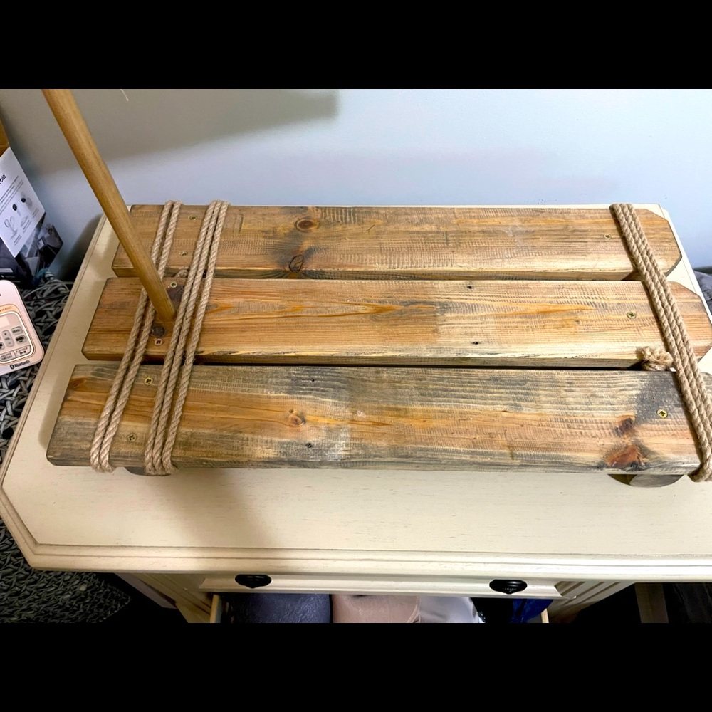 Handmade Wooden Boat Decor